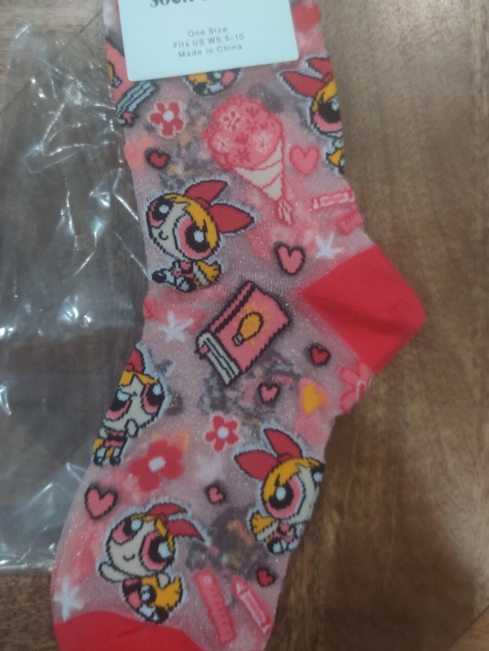 Sock Candy Powerpuff Girls socks OS New
